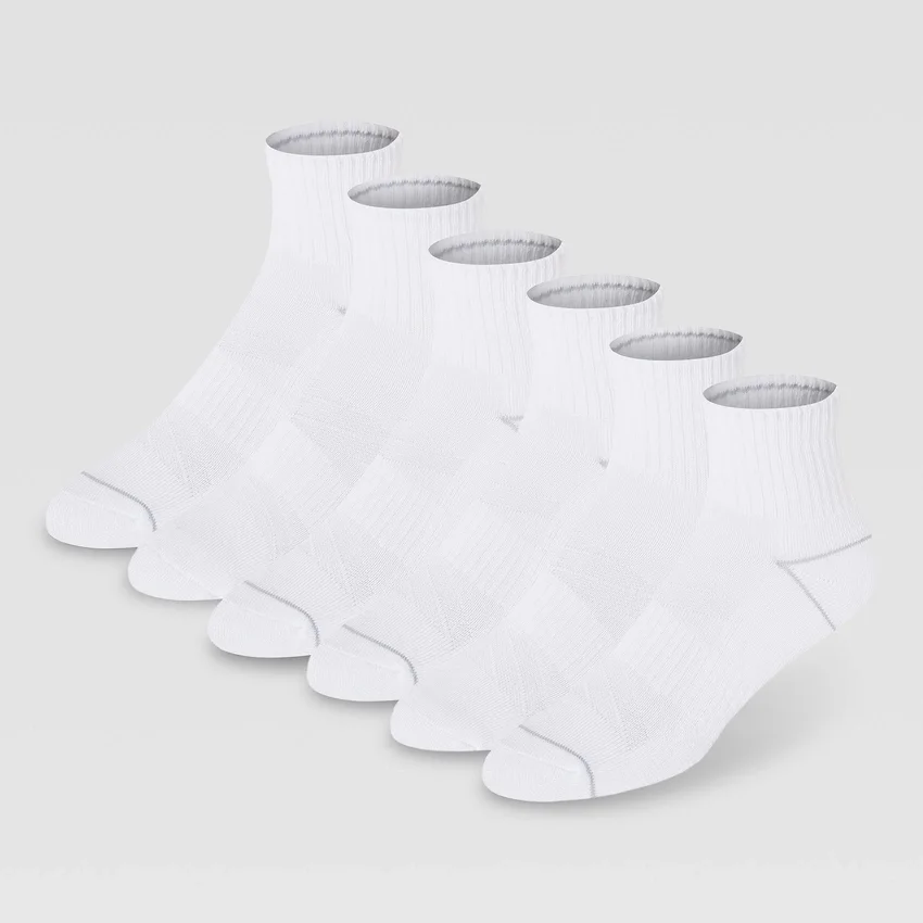 6 szt. damskich skarpetek Cushion Quarter