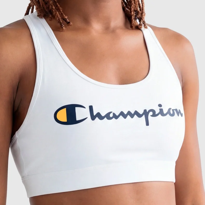 Biustonosz sportowy, Script Logo