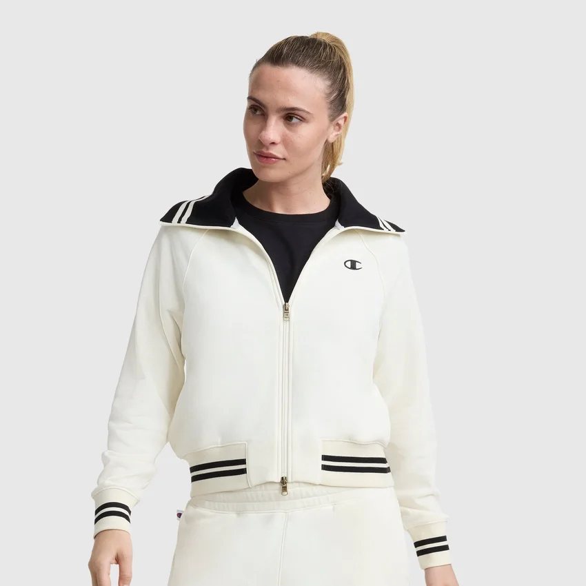 Bluza Pitcher z pełnym zamkiem i stójką, C Logo