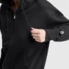 Bluza z kapturem i zamkiem z polaru Powerblend, C Logo