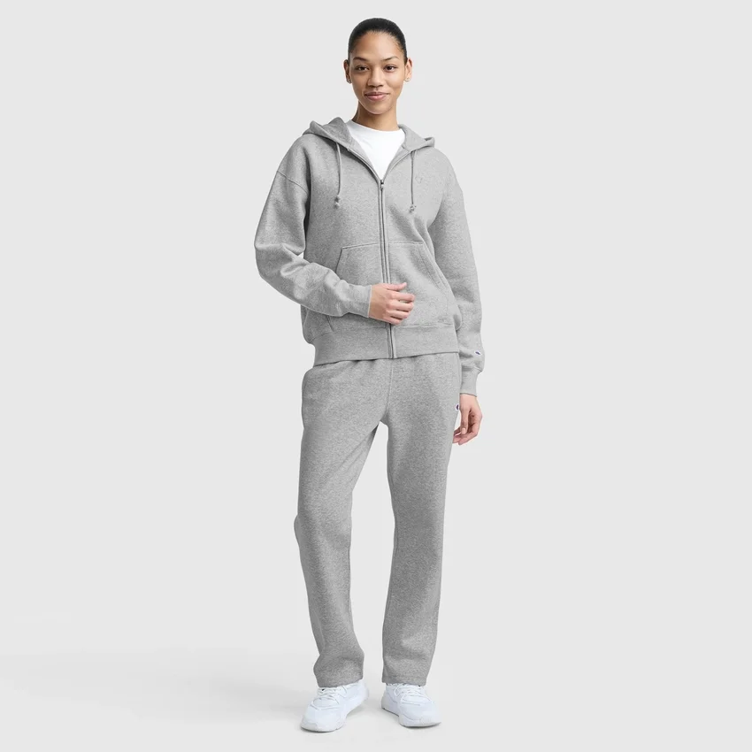Bluza z kapturem i zamkiem z polaru Powerblend, C Logo