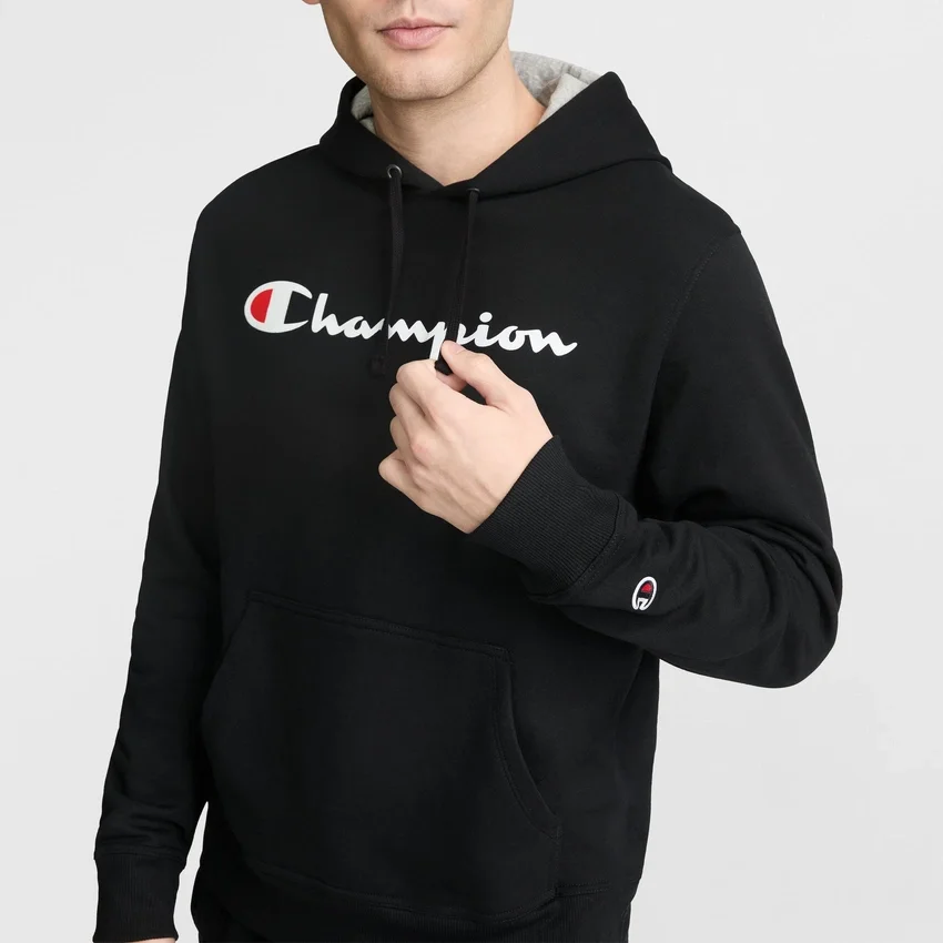 Bluza z kapturem Powerblend, Script Logo