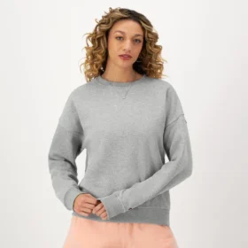 Bluza z okrągłym dekoltem Powerblend, haftowane Script Logo
