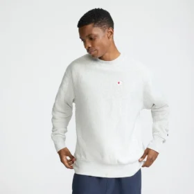 Bluza z okrągłym dekoltem Reverse Weave, C Logo