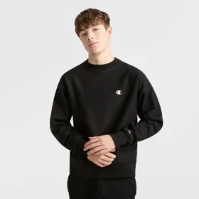 Bluza z okrągłym dekoltem Reverse Weave, C Logo