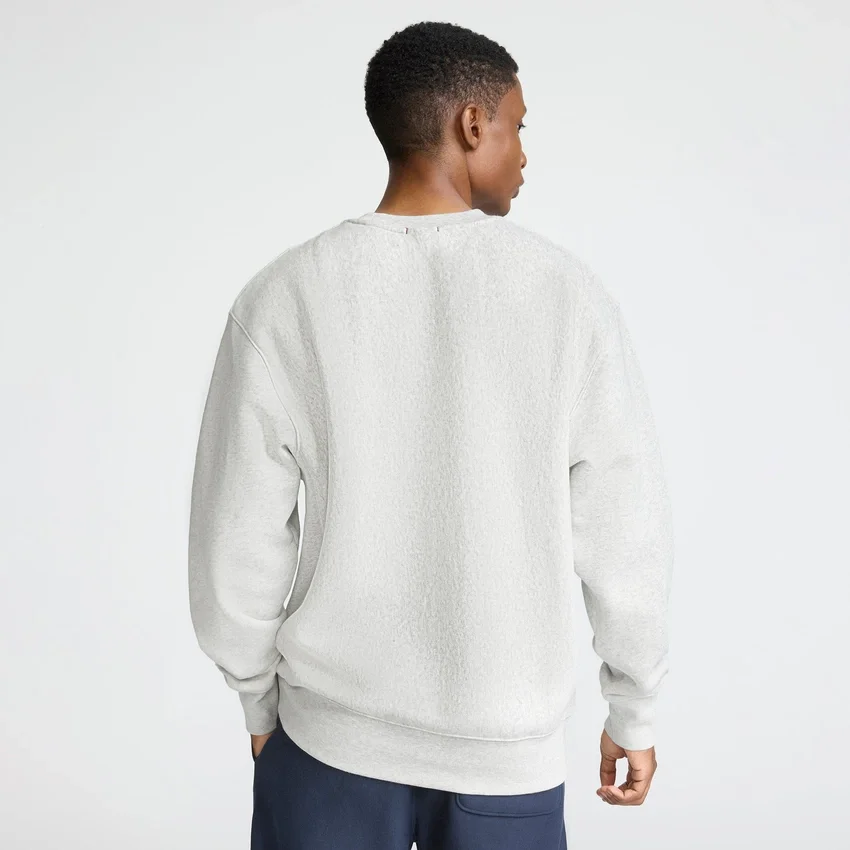 Bluza z okrągłym dekoltem Reverse Weave, C Logo