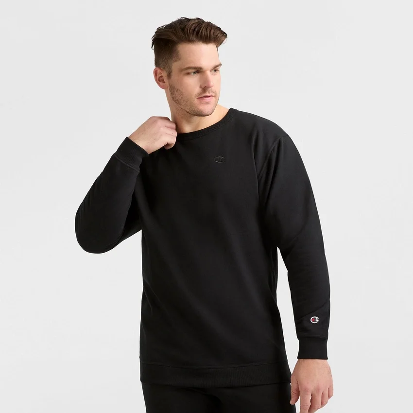 Bluza z okrągłym dekoltem z materiału Powerblend, C Logo – rozmiary duże i wysokie
