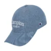 Czapka z regulacją z tkaniny chambray