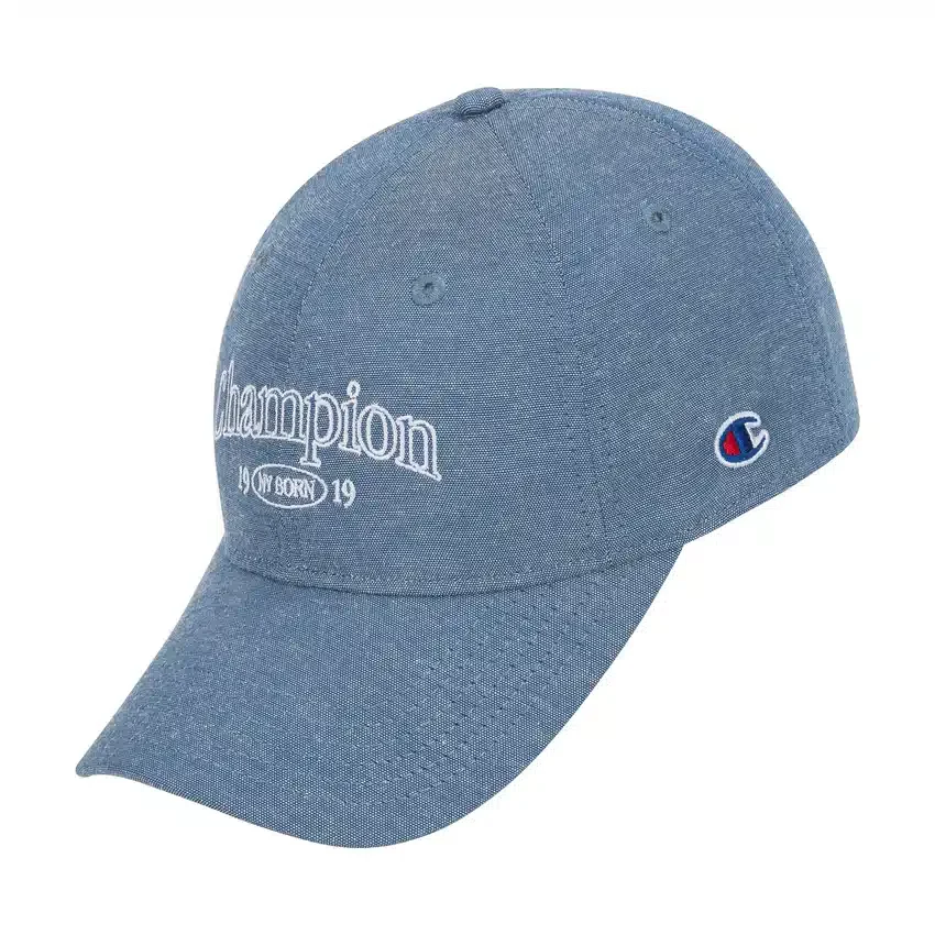 Czapka z regulacją z tkaniny chambray