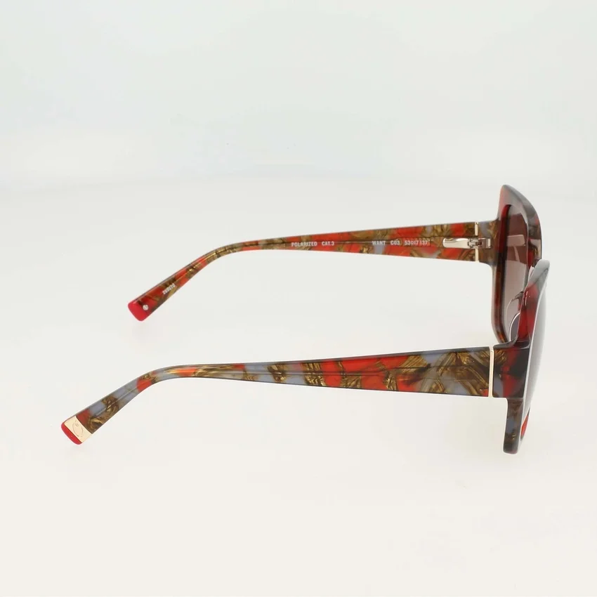 Damskie okulary polaryzacyjne Oversized Butterfly