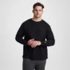 Klasyczny T-shirt z długim rękawem, haftowane C Logo – rozmiary duże i wysokie
