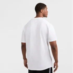 Klasyczny T-shirt z logo „C Logo” – rozmiary duże i wysokie