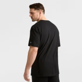Klasyczny T-shirt z logo „C Logo” – rozmiary duże i wysokie