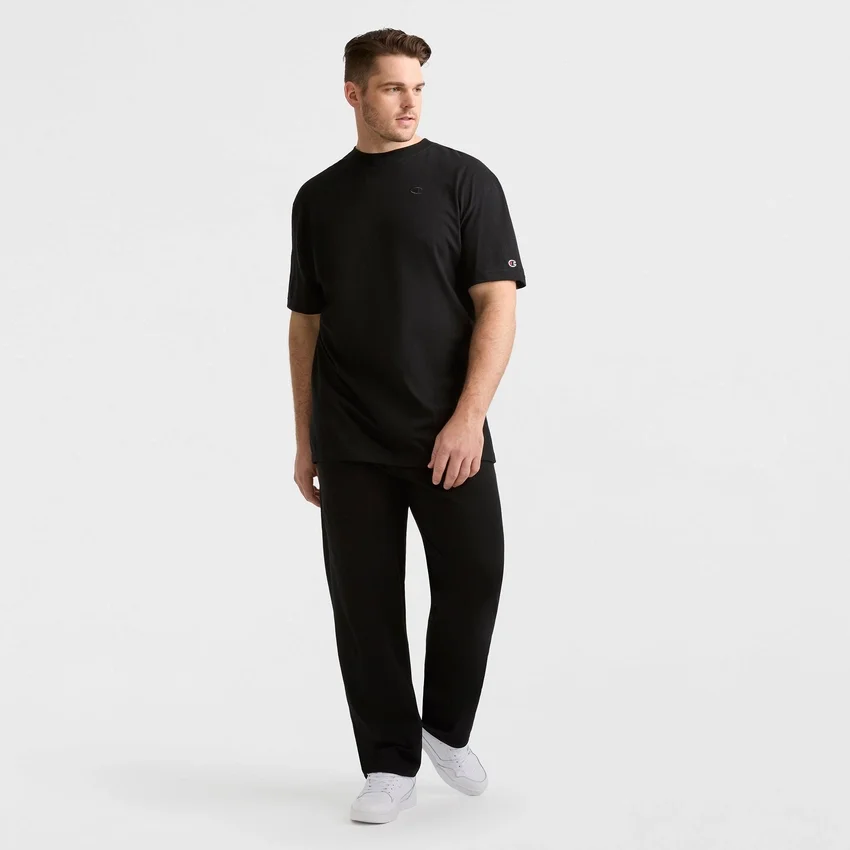 Klasyczny T-shirt z logo „C Logo” – rozmiary duże i wysokie
