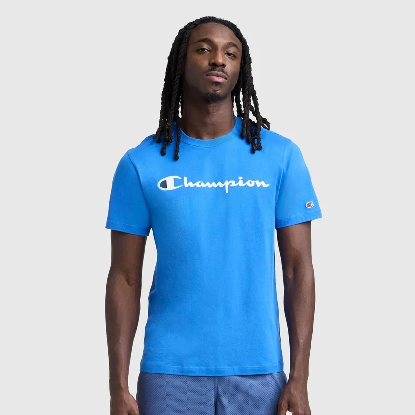 Klasyczny T-shirt z nadrukiem, Script Logo