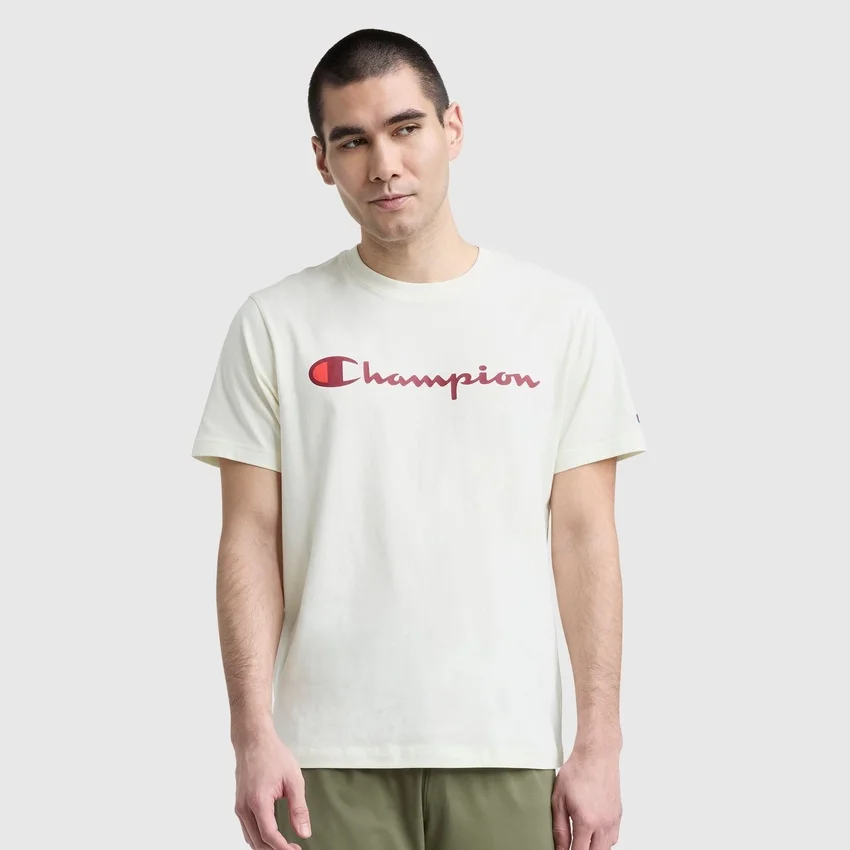 Klasyczny T-shirt z nadrukiem, Script Logo