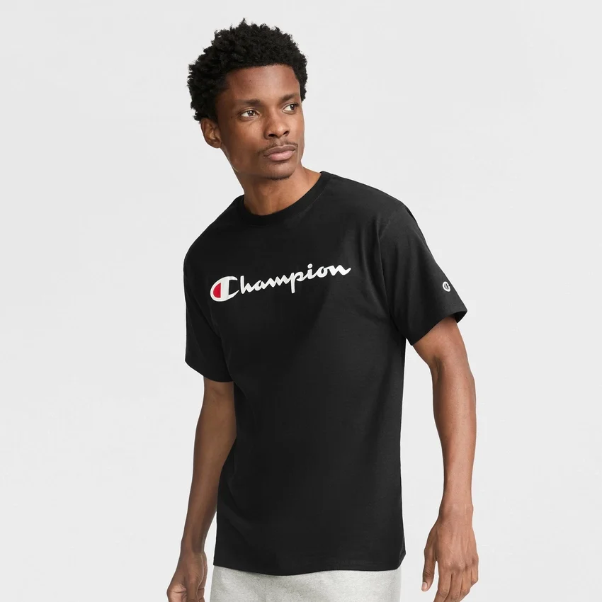 Klasyczny T-shirt z nadrukiem, Script Logo