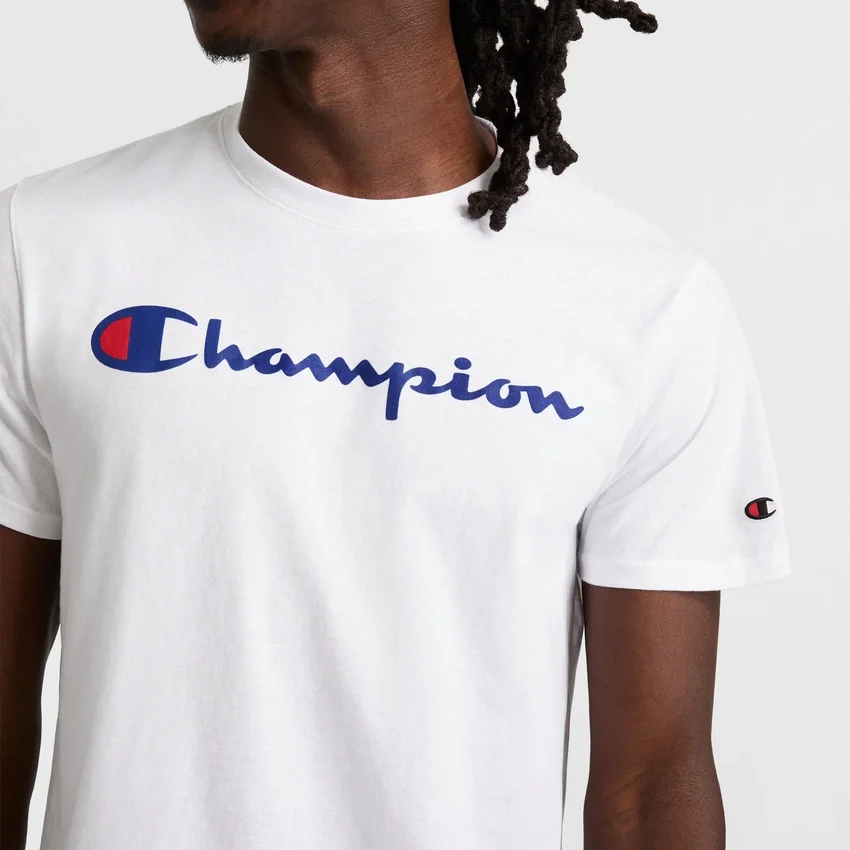 Klasyczny T-shirt z nadrukiem, Script Logo