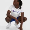 Klasyczny T-shirt z nadrukiem, Script Logo