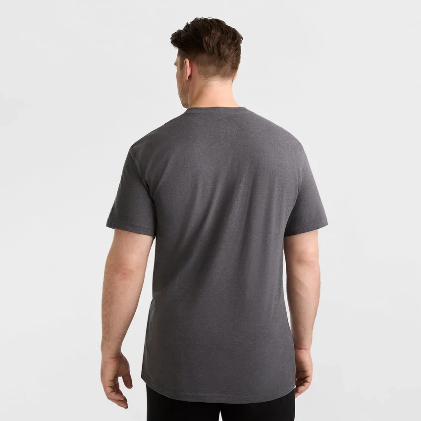 Klasyczny T-shirt z nadrukiem, Script Logo – rozmiary duże i wysokie