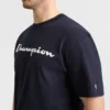 Klasyczny T-shirt z nadrukiem, Script Logo – rozmiary duże i wysokie
