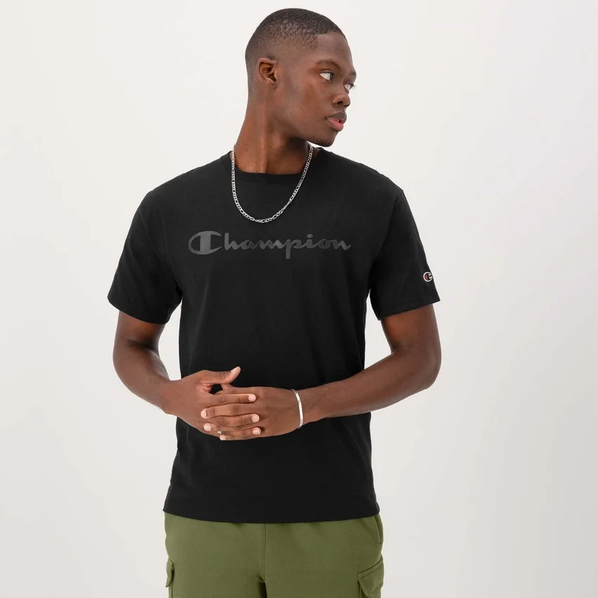 Klasyczny T-shirt z nadrukiem, Script Logo w tonacji kolorystycznej