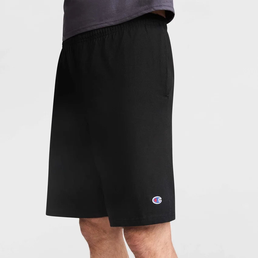 Lekkie szorty domowe 9", naszywka z logo C Logo