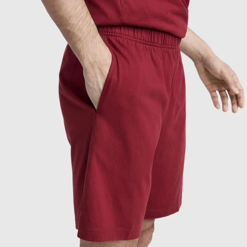 Lekkie szorty domowe 9", naszywka z logo C Logo
