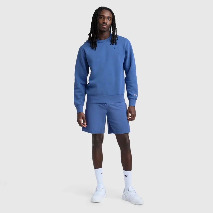 Lekkie szorty domowe 9", naszywka z logo C Logo