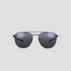 Męskie okulary przeciwsłoneczne z polaryzacją i stalową oprawką, model ST-Shirtl Aviator