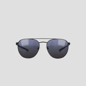 Męskie okulary przeciwsłoneczne z polaryzacją i stalową oprawką, model ST-Shirtl Aviator