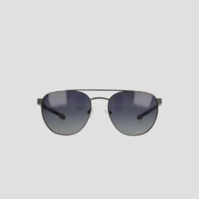 Męskie okulary przeciwsłoneczne z polaryzacją i stalową oprawką, model ST-Shirtl Aviator