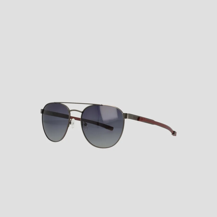 Męskie okulary przeciwsłoneczne z polaryzacją i stalową oprawką, model ST-Shirtl Aviator