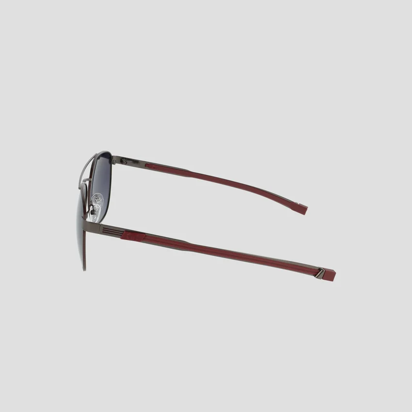 Męskie okulary przeciwsłoneczne z polaryzacją i stalową oprawką, model ST-Shirtl Aviator