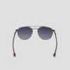 Męskie okulary przeciwsłoneczne z polaryzacją i stalową oprawką, model ST-Shirtl Aviator