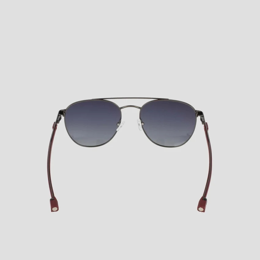 Męskie okulary przeciwsłoneczne z polaryzacją i stalową oprawką, model ST-Shirtl Aviator