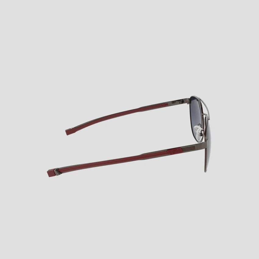 Męskie okulary przeciwsłoneczne z polaryzacją i stalową oprawką, model ST-Shirtl Aviator