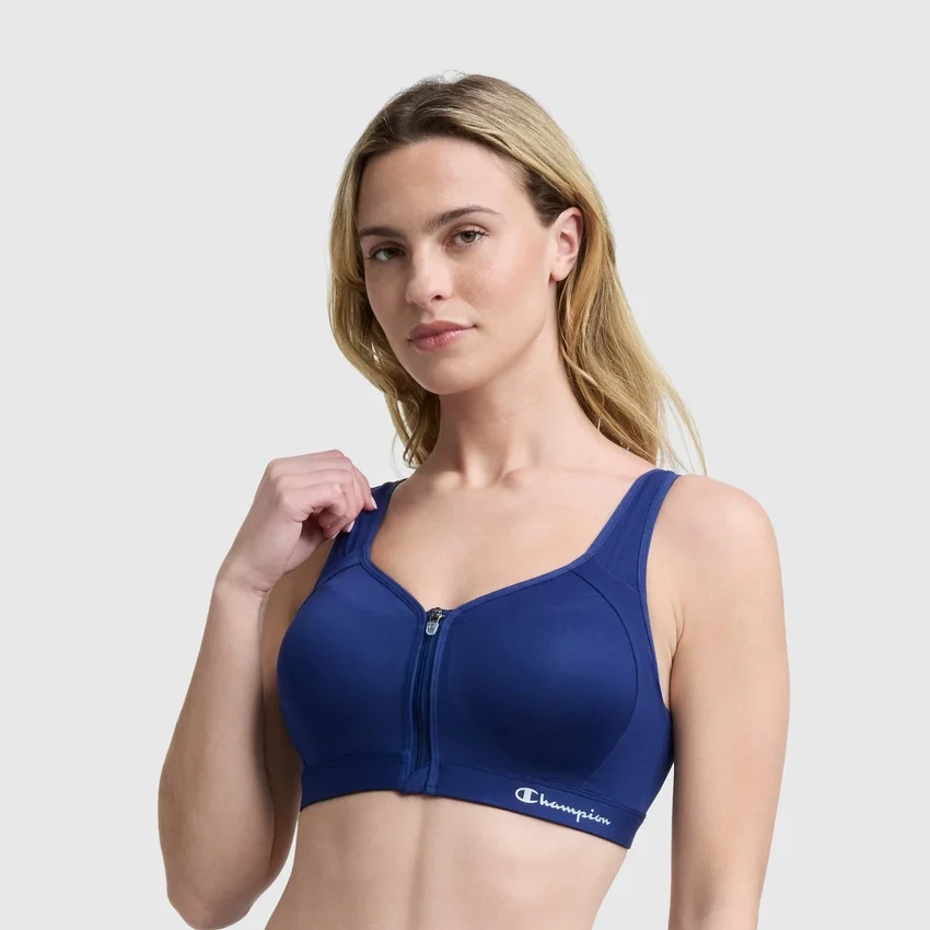 Sportowy biustonosz Motion Control Zip