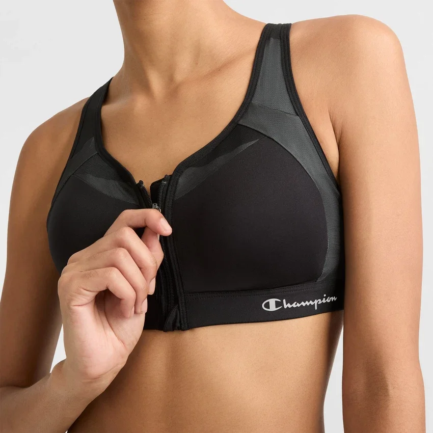 Sportowy biustonosz Motion Control Zip