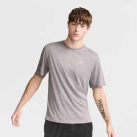 T-shirt sportowy z odblaskowym C Logo