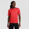 T-shirt sportowy z odblaskowym C Logo