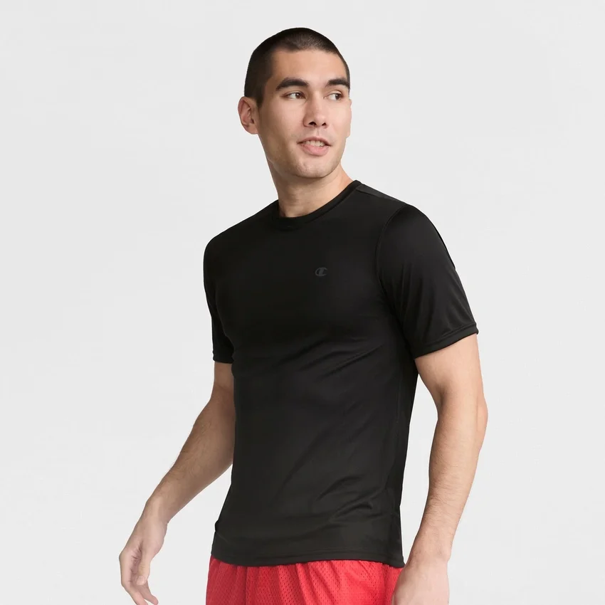 T-shirt sportowy z odblaskowym C Logo