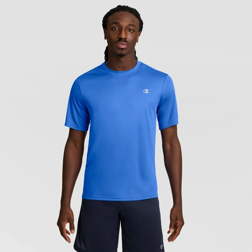 T-shirt sportowy z odblaskowym C Logo