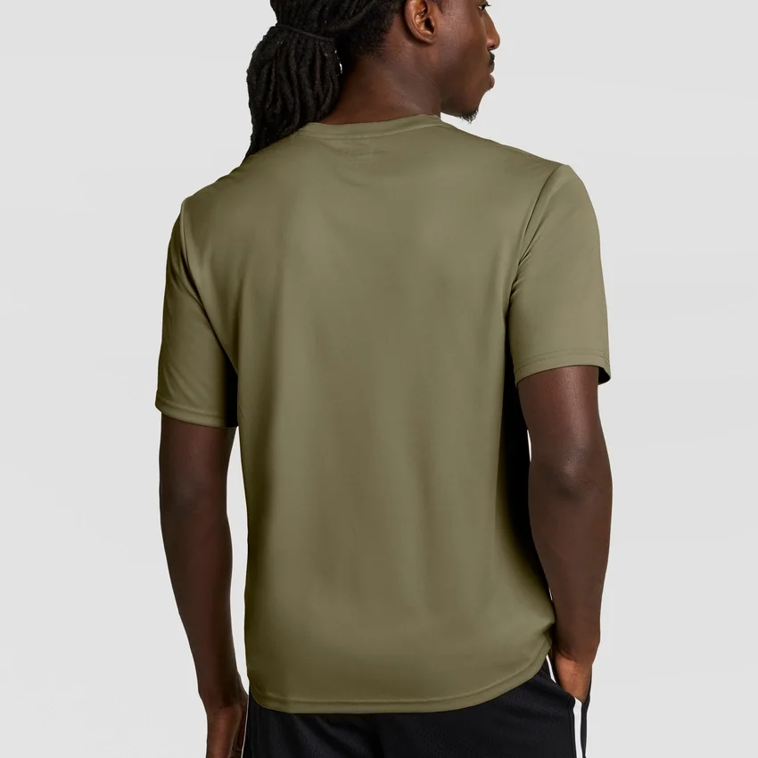 T-shirt sportowy z odblaskowym C Logo