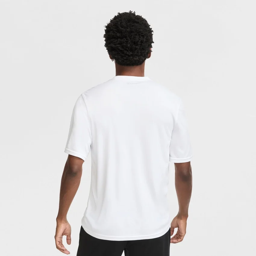 T-shirt sportowy z odblaskowym C Logo