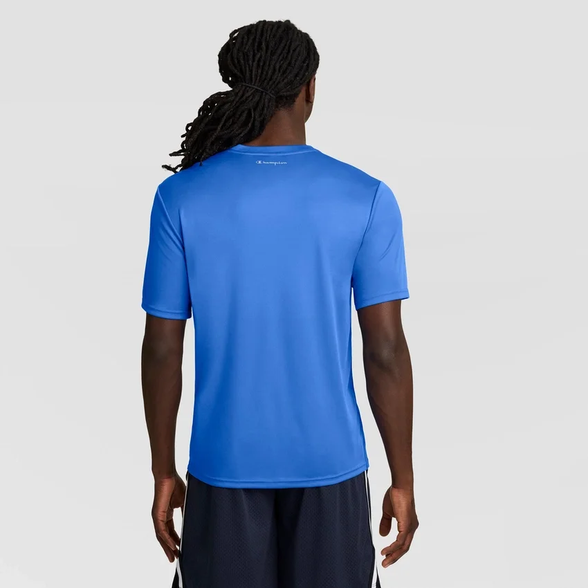 T-shirt sportowy z odblaskowym C Logo