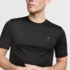 T-shirt sportowy z odblaskowym C Logo