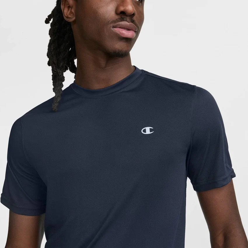 T-shirt sportowy z odblaskowym C Logo