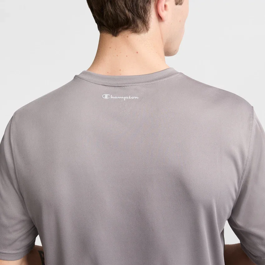 T-shirt sportowy z odblaskowym C Logo