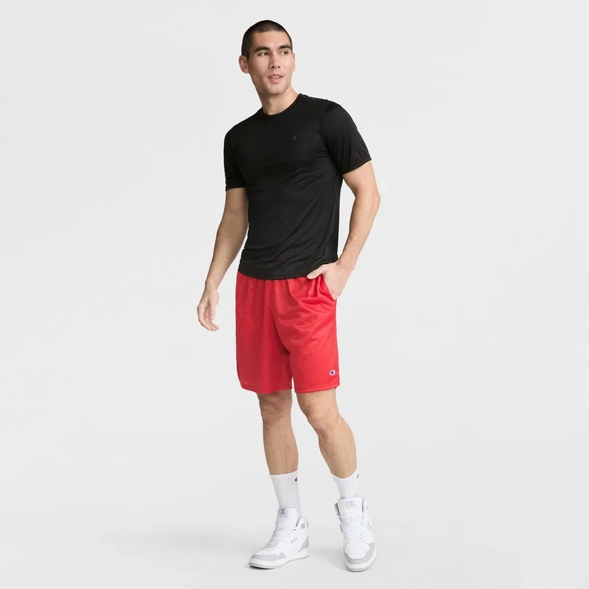 T-shirt sportowy z odblaskowym C Logo